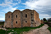 Hania - Ancient Aptera, The Monastery of yios Ionnis Thelogos by the main entrance.